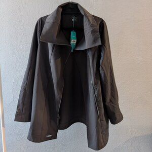 NWT Women's Seattle Kraken Levelwear Verve Raincoat Sz M